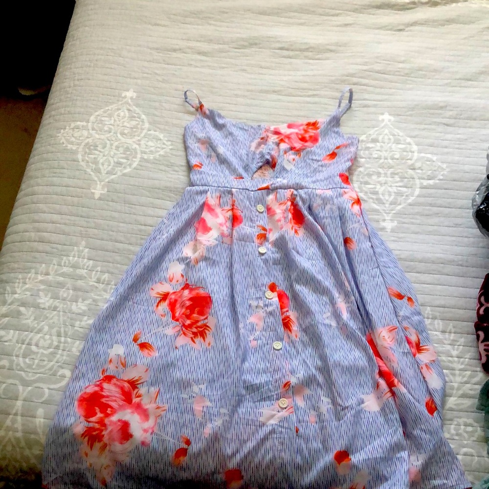 Spaghetti strap summer dress